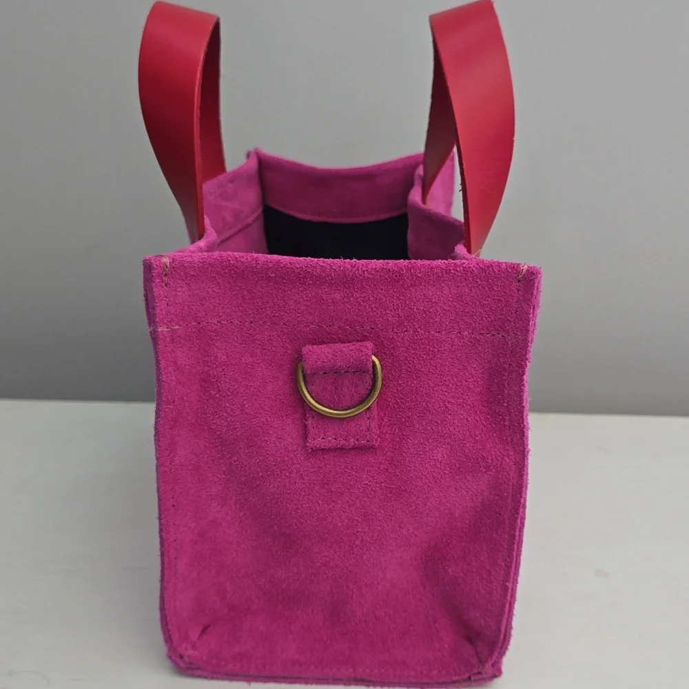 Parker Thatch Pink Suede Micro Mimi - Picture 5 of 13